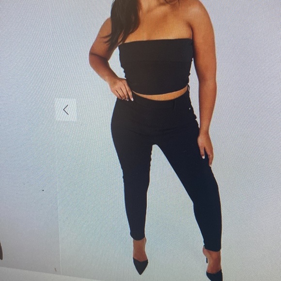 Plus size basic jeggings - Picture 3 of 3